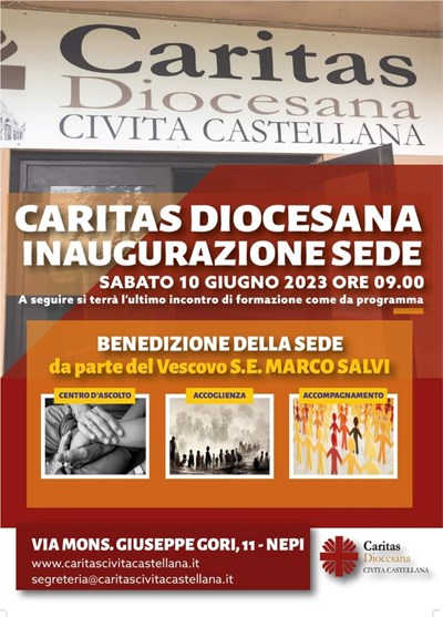 Inaugurazione sede Caritas Diocesana